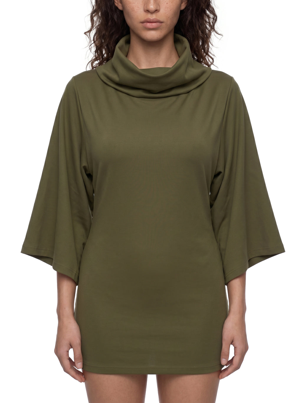 Women’s Turtleneck Batwing T-Shirt - WO0019-C001-V2