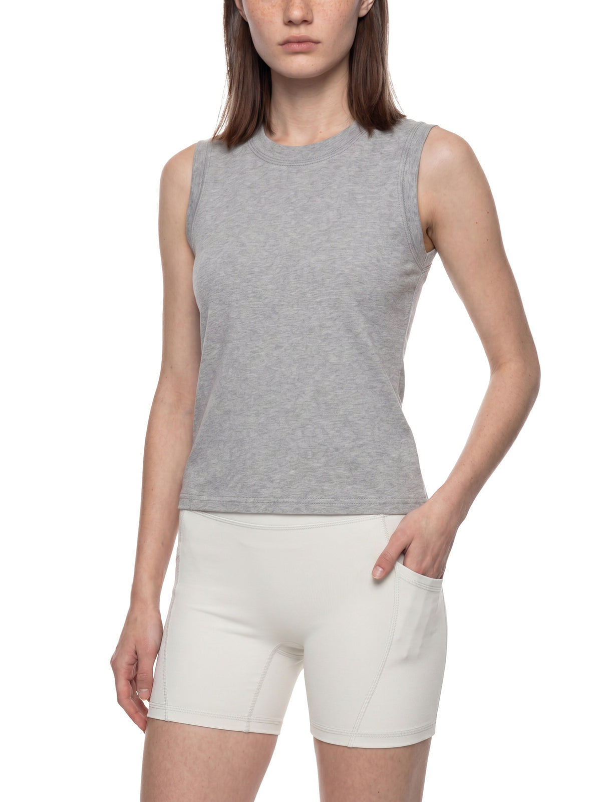 Women's Crewneck Tank Top - WT0196-C001-V2