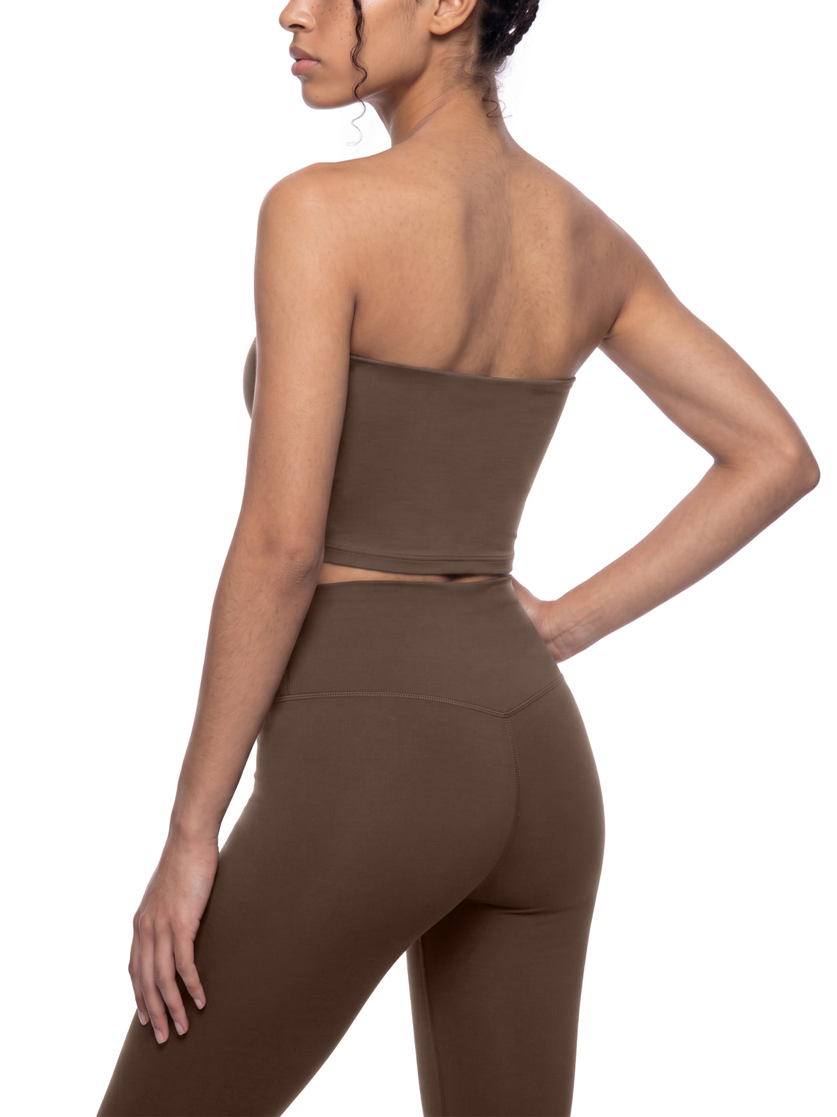 Women’s Yoga Cropped Tube Top - WT0195-O001-V2