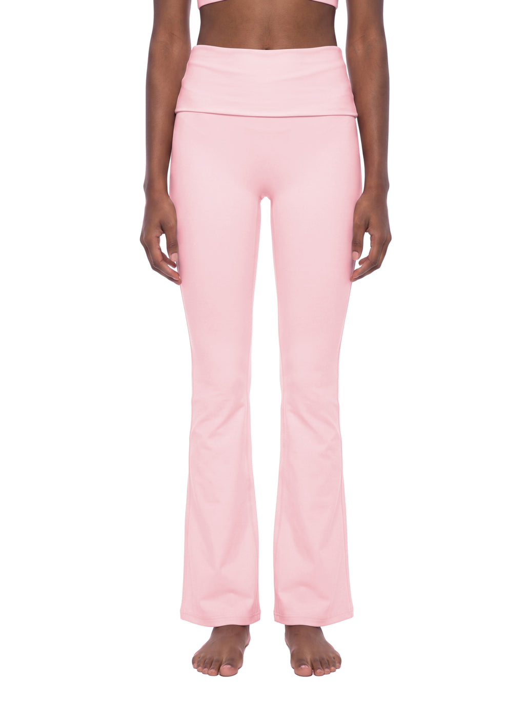 Women's High Rise Flared Yoga Pants - WB0084-O001-V2