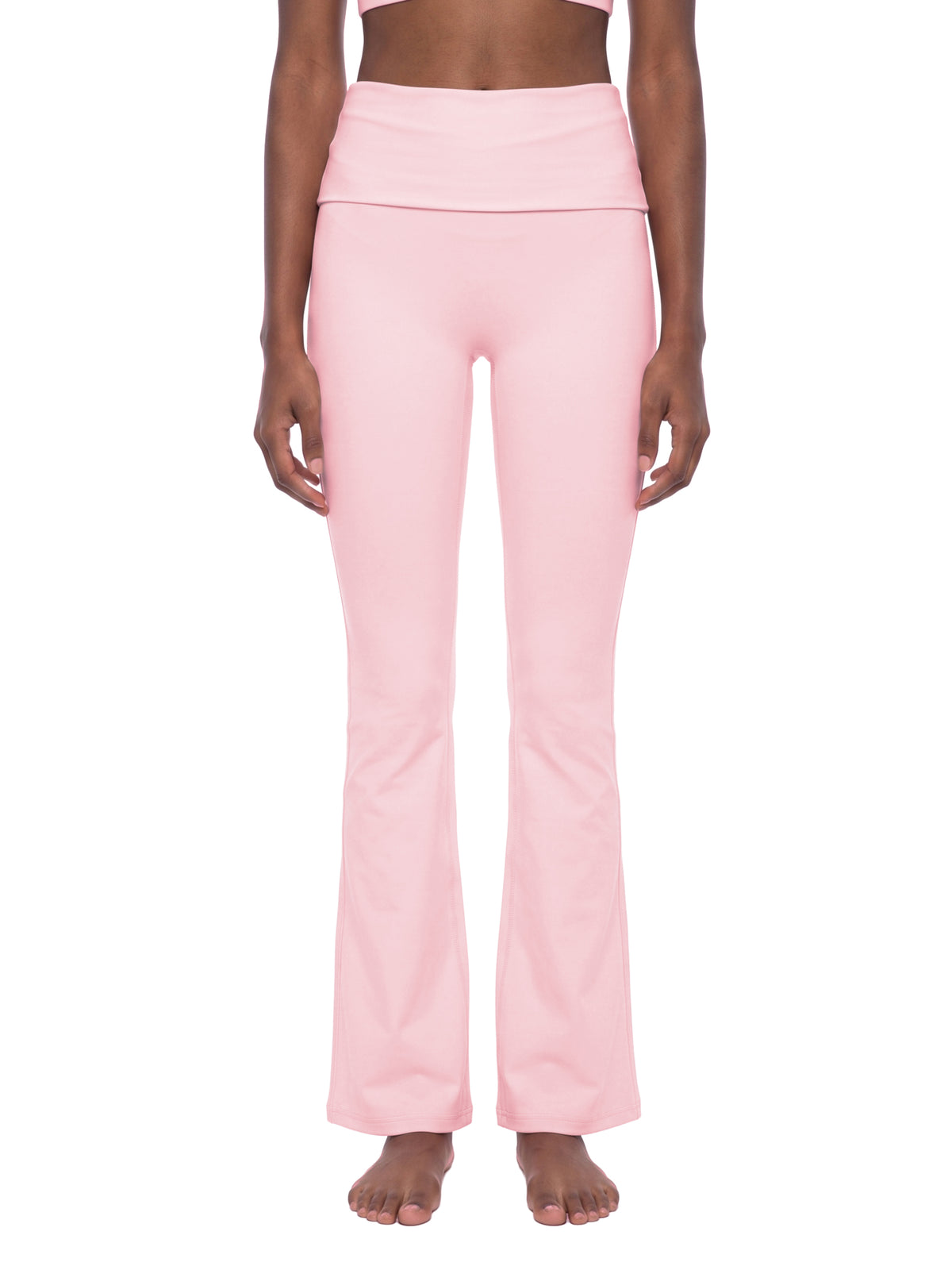Women's High Rise Flared Yoga Pants - WB0084-O001-V2