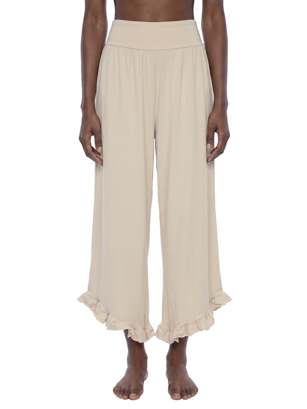 Women’s Ruched Wide Leg Pants - WB0088-C001-V3