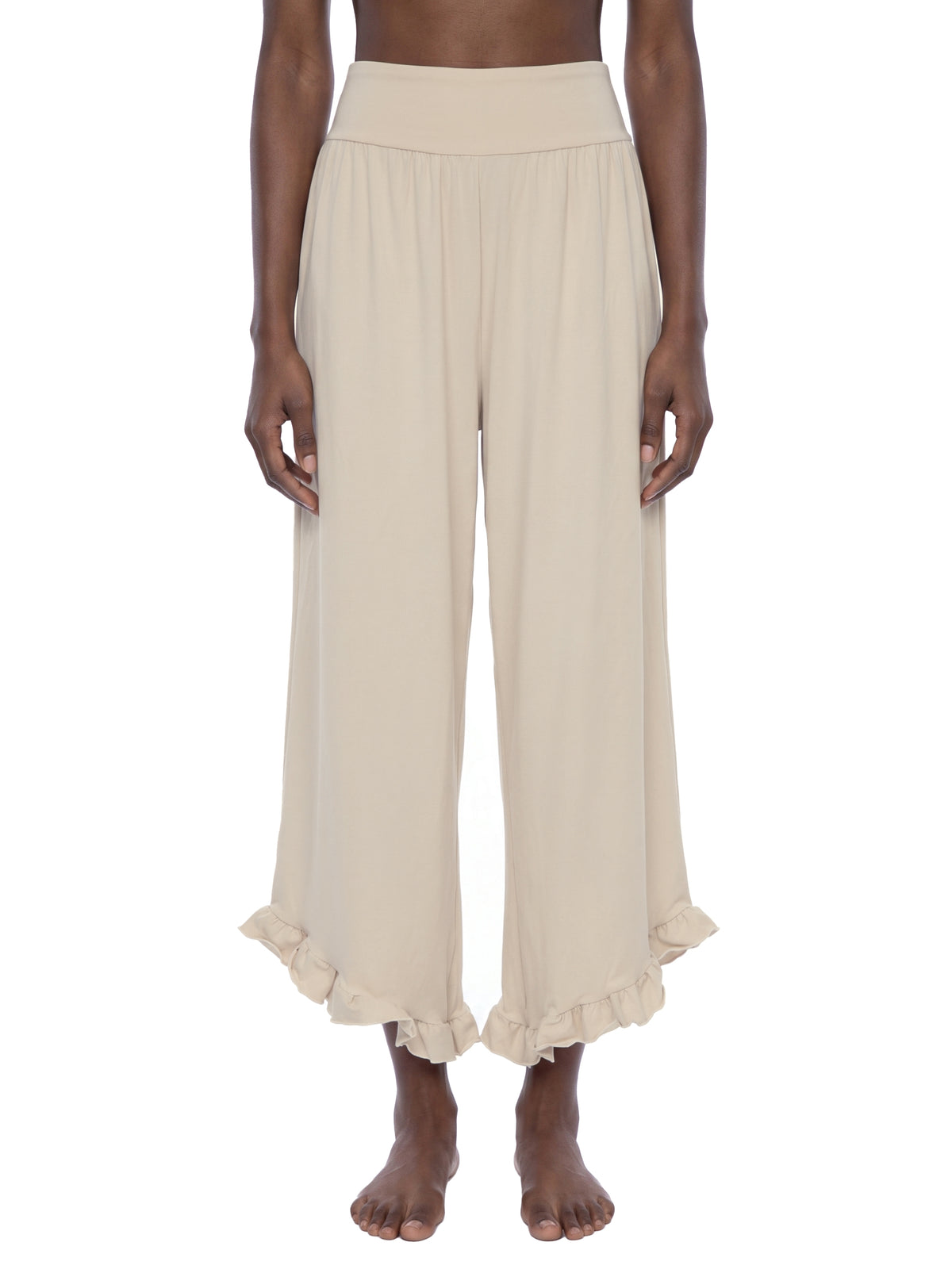 Women’s Ruched Wide Leg Pants - WB0088-C001-V3