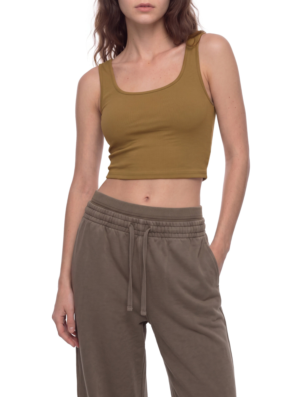 Women's Cropped Tank Top - WT0230-O001-V2