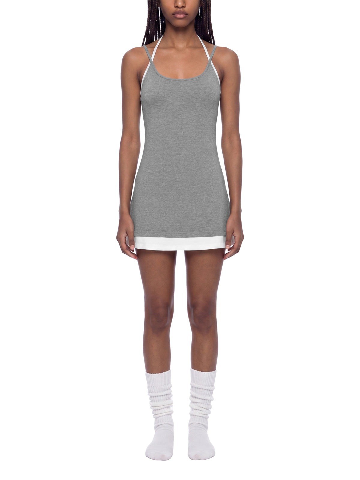 Women’s Color Block Sleeveless Dress - WO0007-O001-V2