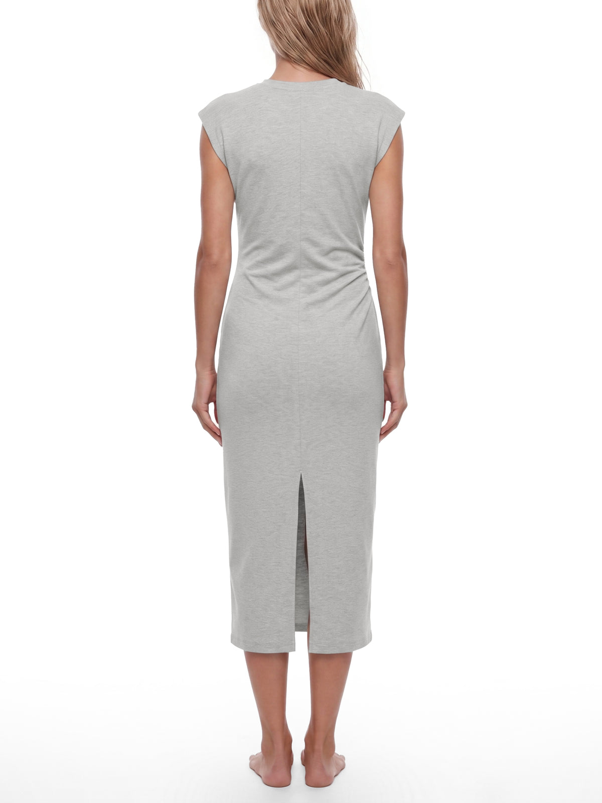 Women’s Ruched Sleeveless Dress - WO0017-C001-V2