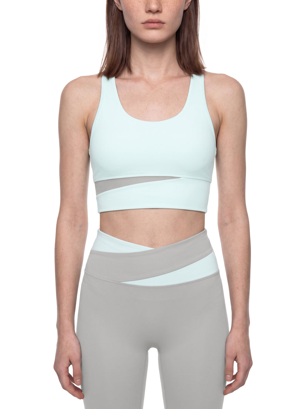 Women's Color Block Yoga Tank Top - WT0258-P001-V2