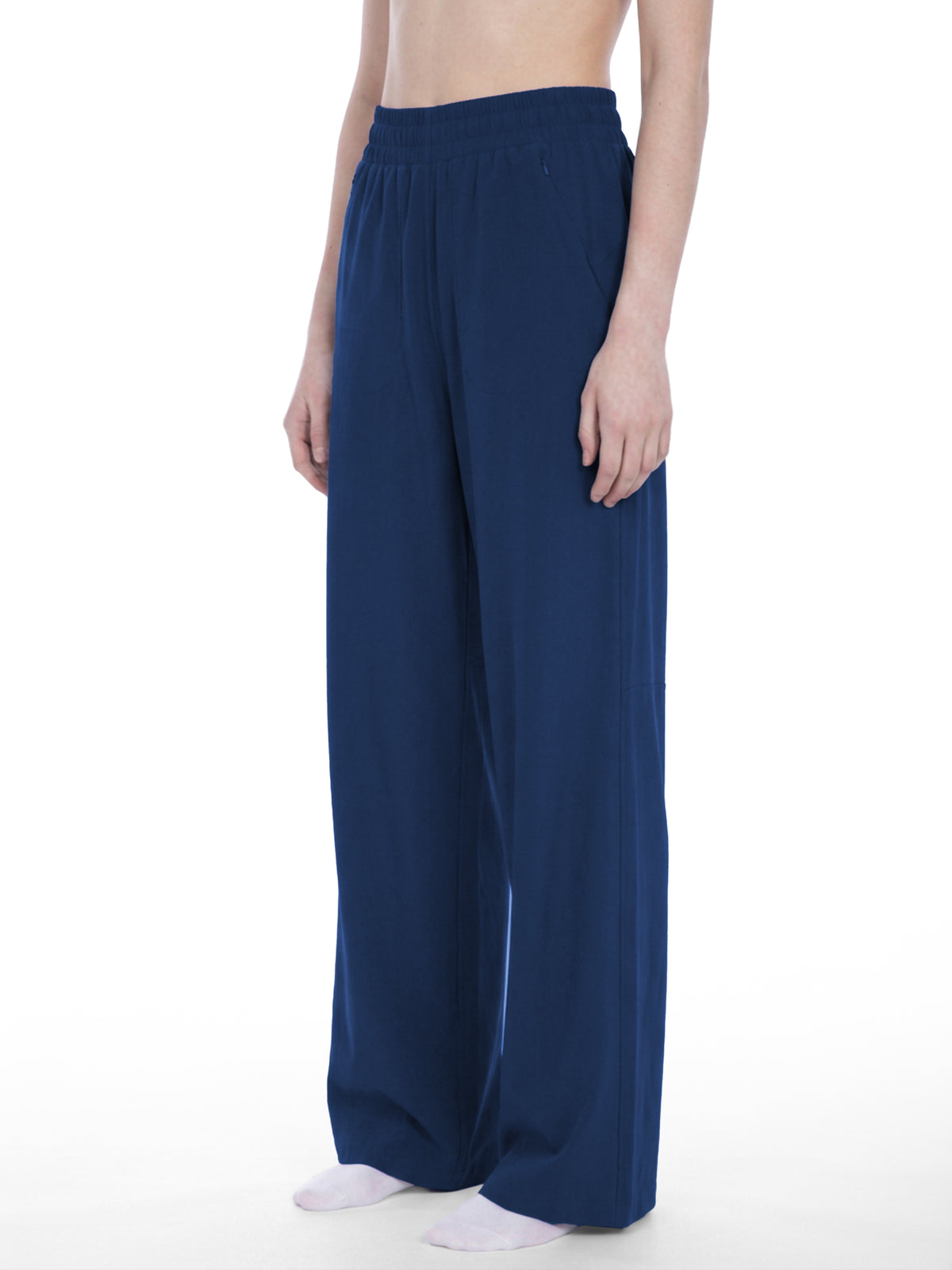 Women's High Waisted Wide Leg Yoga Pants - WB0113-P001-V2
