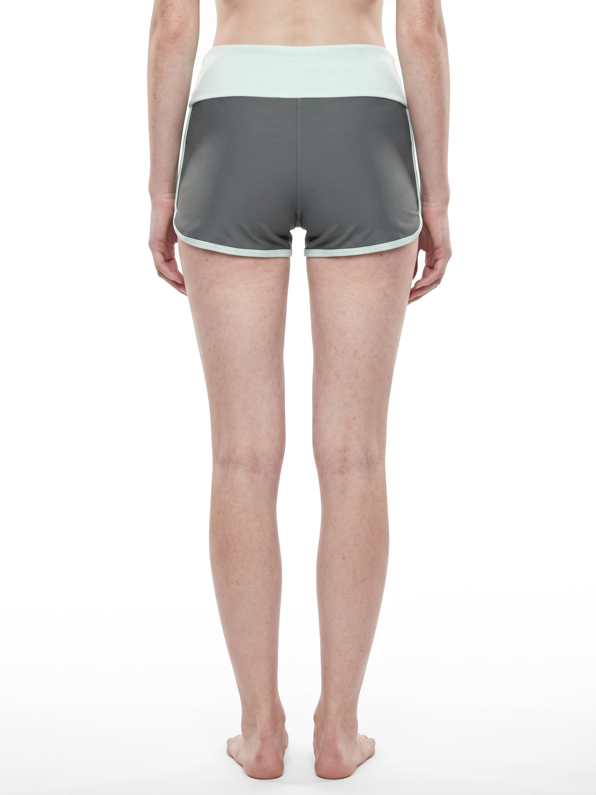 Women’s Color Block Yoga Shorts - WB0105-P001-V2